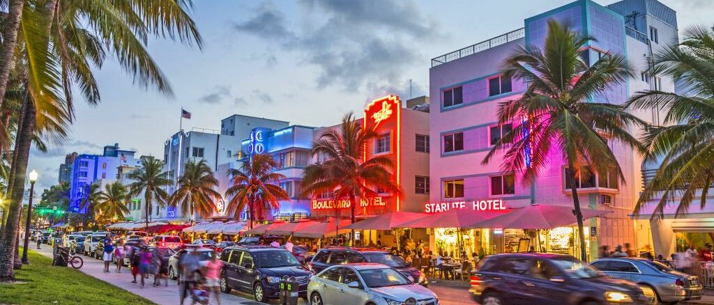 Ocean Drive in Miami Beach