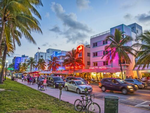 Ocean Drive in Miami Beach