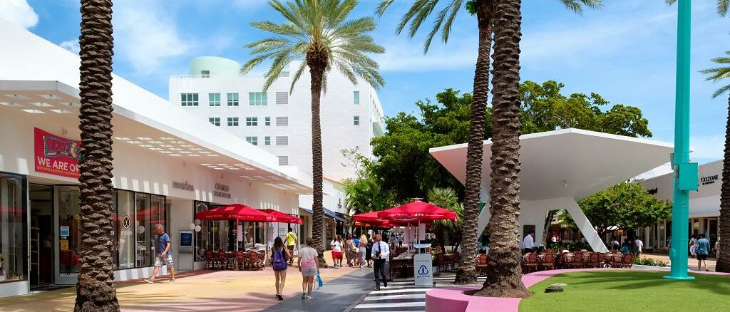 Geschäfte in der Lincoln Road